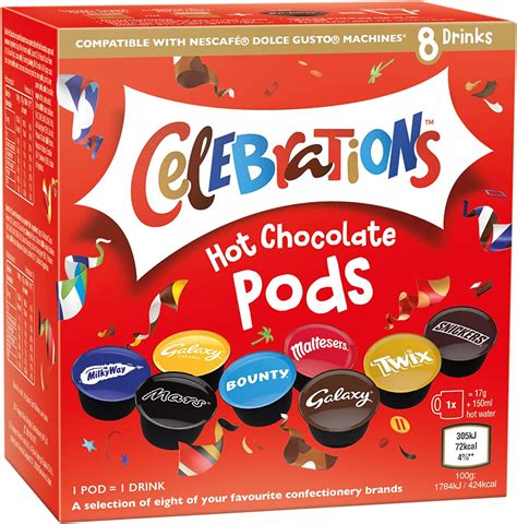 hot chocolate dolce gusto pods